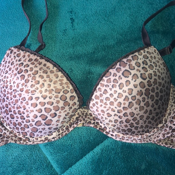 calvin klein leopard bra